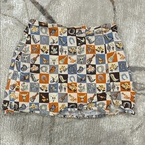 🤠urban outfitters western mini skirt